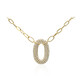 Gouden halsketting met I1 (H) Diamanten (CIRARI)