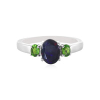 Zilveren ring met een Mezezo opaal
