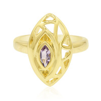 Zilveren ring met een amethist