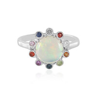 Zilveren ring met een Welo-opaal (Adela Silber)