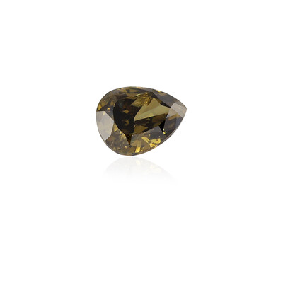 Edelsteen met een SI2 Groene Diamant 0,38 ct