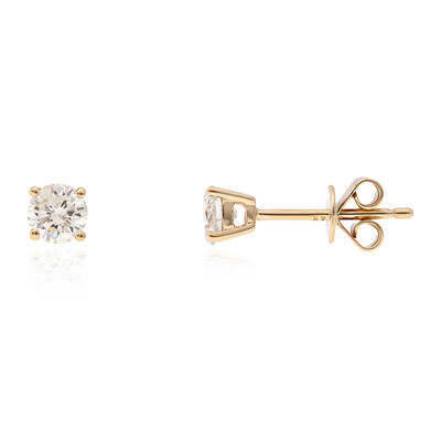 Gouden oorbellen met I1 (H) Diamanten (CIRARI)