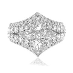 Gouden ring met SI1 (H) Diamanten (CIRARI)