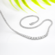 Gouden halsketting met I1 (H) Diamanten (CIRARI)