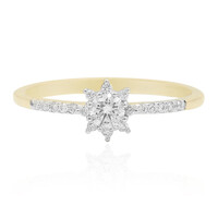 Gouden ring met een Diamant SI1 (G)