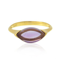 Zilveren ring met een amethist