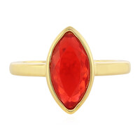 Zilveren ring met een Rode Ethiopische Opaal