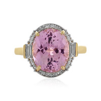 Gouden ring met een kunziet (Adela Gold)