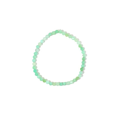 Armband met chrysopraasstenen