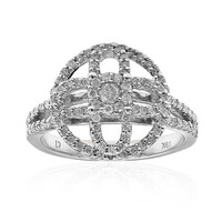 Gouden ring met I1 (H) Diamanten