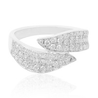 Gouden ring met Diamanten SI1 (G)
