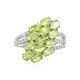 Zilveren ring met peridoots