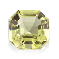 Edelsteen met een champagne kwarts 9 ct
