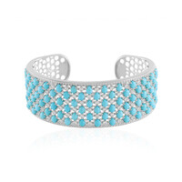 Zilveren armband met Sleeping Beauty Turkooisen