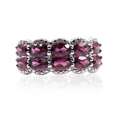 Zilveren ring met Tocantin Granaten