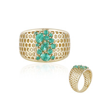 Gouden ring met Colombiaanse smaragden (Ornaments by de Melo)