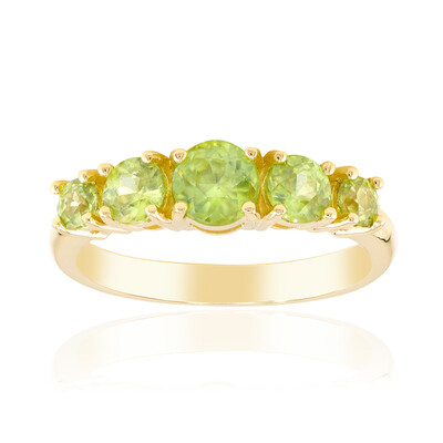 Gouden ring met een Capelinha sfeen