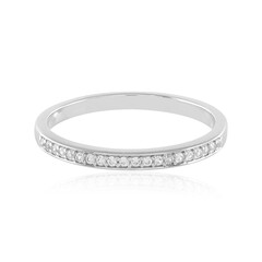 Zilveren ring met zirkonen