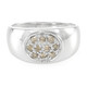 Zilveren herenring met Chocolate Diamonds