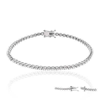 Gouden armband met I1 (H) Diamanten (CIRARI)