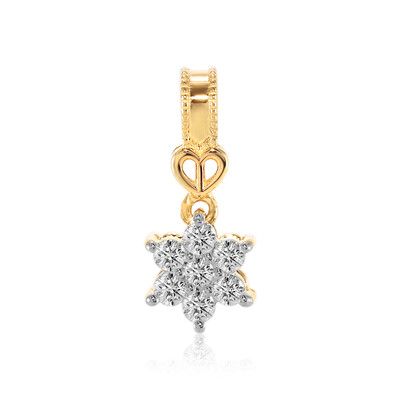 Gouden hanger met IF Diamanten (D) (Annette)