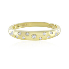 Gouden ring met Loepzuivere (F) Diamanten (LUCENT DIAMONDS)
