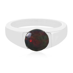 Zilveren ring met een Mezezo opaal