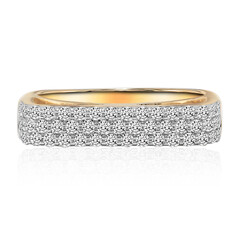 Gouden ring met Diamanten SI1 (G)