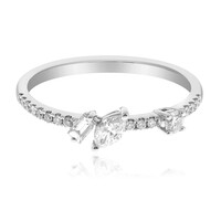 Gouden ring met een Diamant SI1 (G) (CIRARI)
