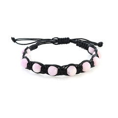 Armband met kunzietstenen