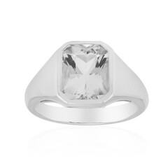 Zilveren ring met een Herkimer Kwarts (Pallanova)