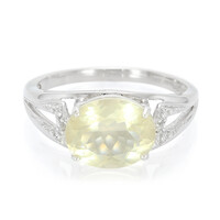 Zilveren ring met een Orthoklaas
