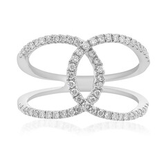 Gouden ring met SI2 (H) Diamanten (CIRARI)