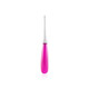Zilveren hanger met een Roze onyx (MONOSONO COLLECTION)