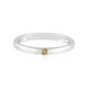 Zilveren ring met een I3 Gele Diamant