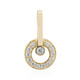 Gouden hanger met een Diamant SI1 (G) (Annette)