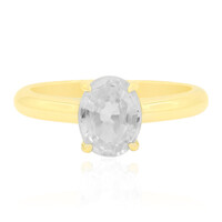 Zilveren ring met een zirkoon