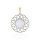 Gouden hanger met een AAA Welo-opaal (SUHANA)