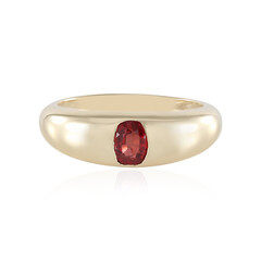 Gouden ring met een Tanzania robijn (de Melo)