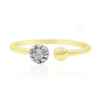 Gouden ring met een Diamant SI1 (G)