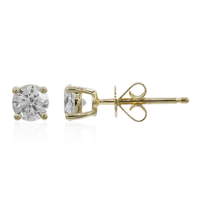 Gouden oorbellen met I1 (H) Diamanten (CIRARI)