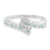 Zilveren ring met Paraiba toermalijnen