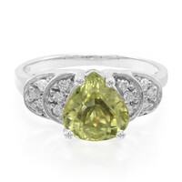 Gouden ring met een koper toermalijn