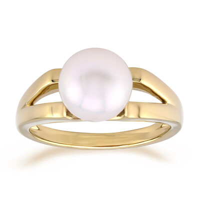 Zilveren ring met een Akoya parel (TPC)