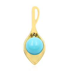 Zilveren hanger met een Sleeping Beauty Turkoois (Anne Bever)