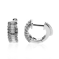 Gouden oorbellen met SI2 (H) Diamanten (CIRARI)