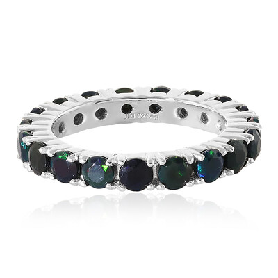 Zilveren ring met Mezezo opalen