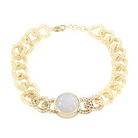 Gouden armband met een Welo-opaal (Ornaments by de Melo)