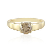 Gouden ring met een I2 Champagne Diamant (de Melo)