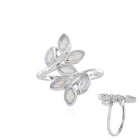 Zilveren ring met Welo-opalen